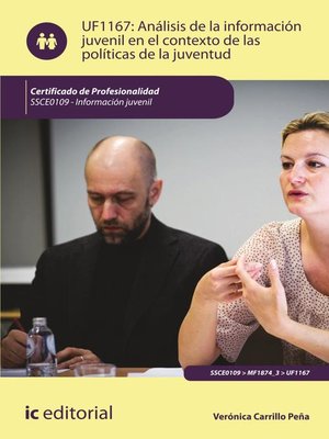 cover image of Análisis de la información juvenil en el contexto de las políticas de la juventud. SSCE0109
